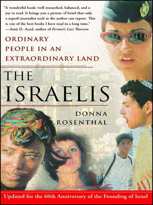 Title details for The Israelis by Donna Rosenthal - Available